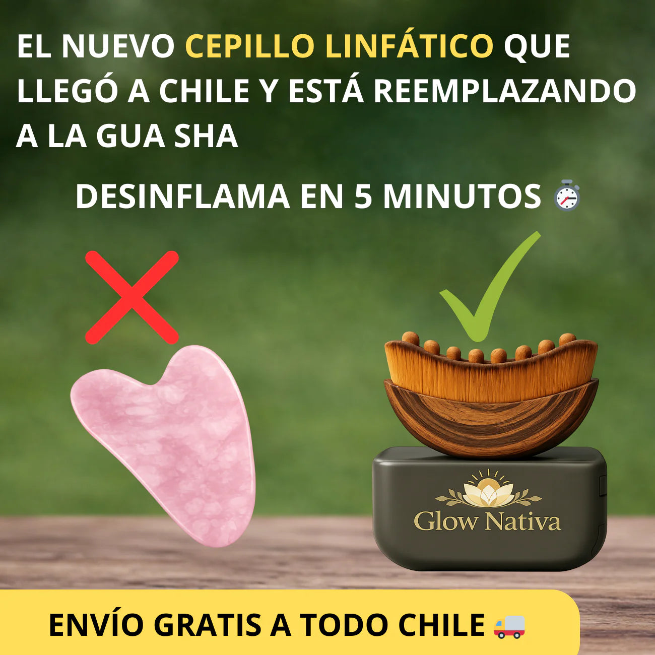 Cepillo Lynfatic  SculptGlow™ | Define el contorno de tu rostro y alivia la hinchazón en 5 minutos⏱️
