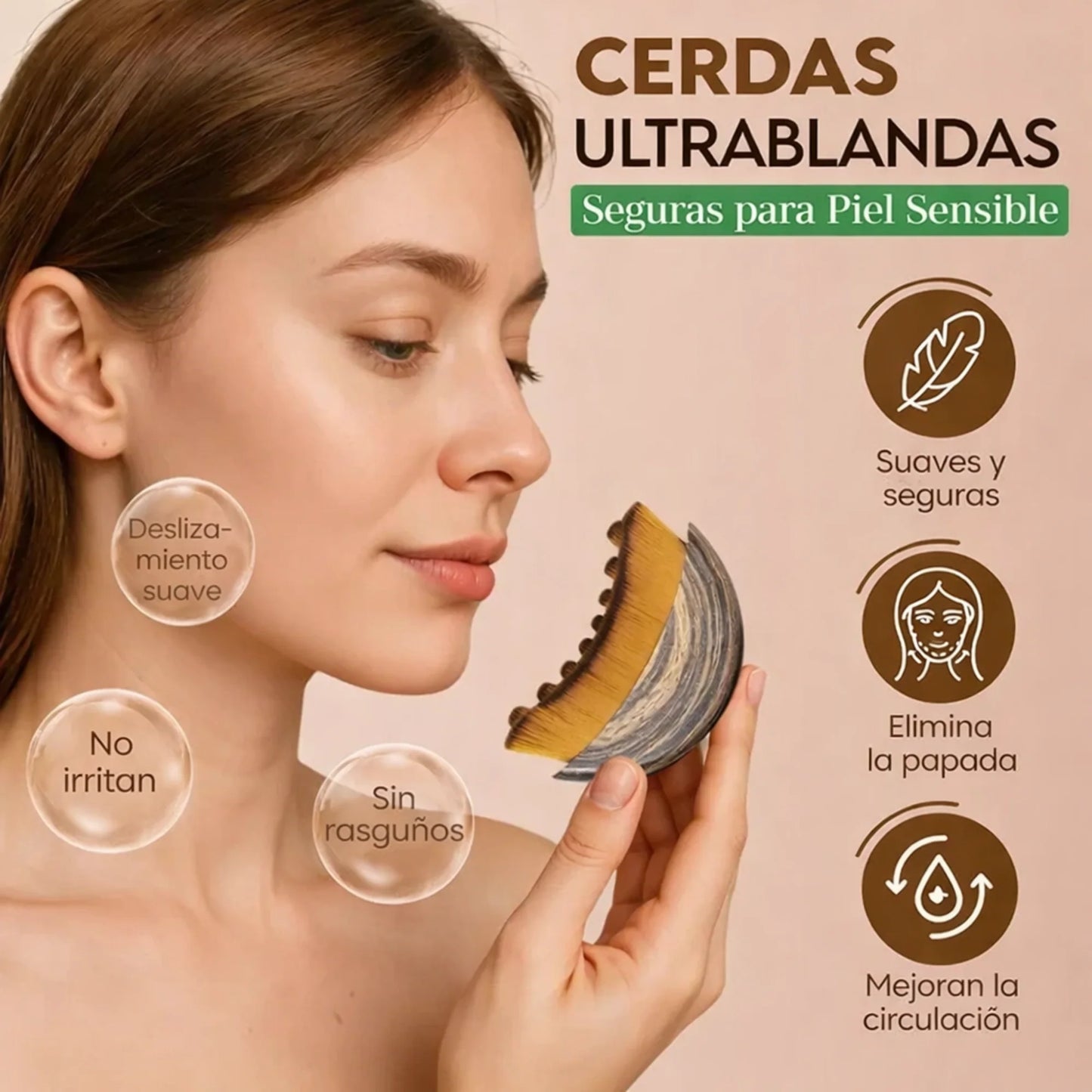 Cepillo Lynfatic  SculptGlow™ | Define el contorno de tu rostro y alivia la hinchazón en 5 minutos⏱️